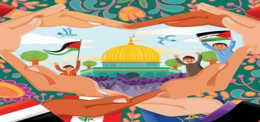 نقاشی کودکانه برای بچه های فلسطینی