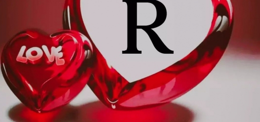 حرف R عاشقانه
